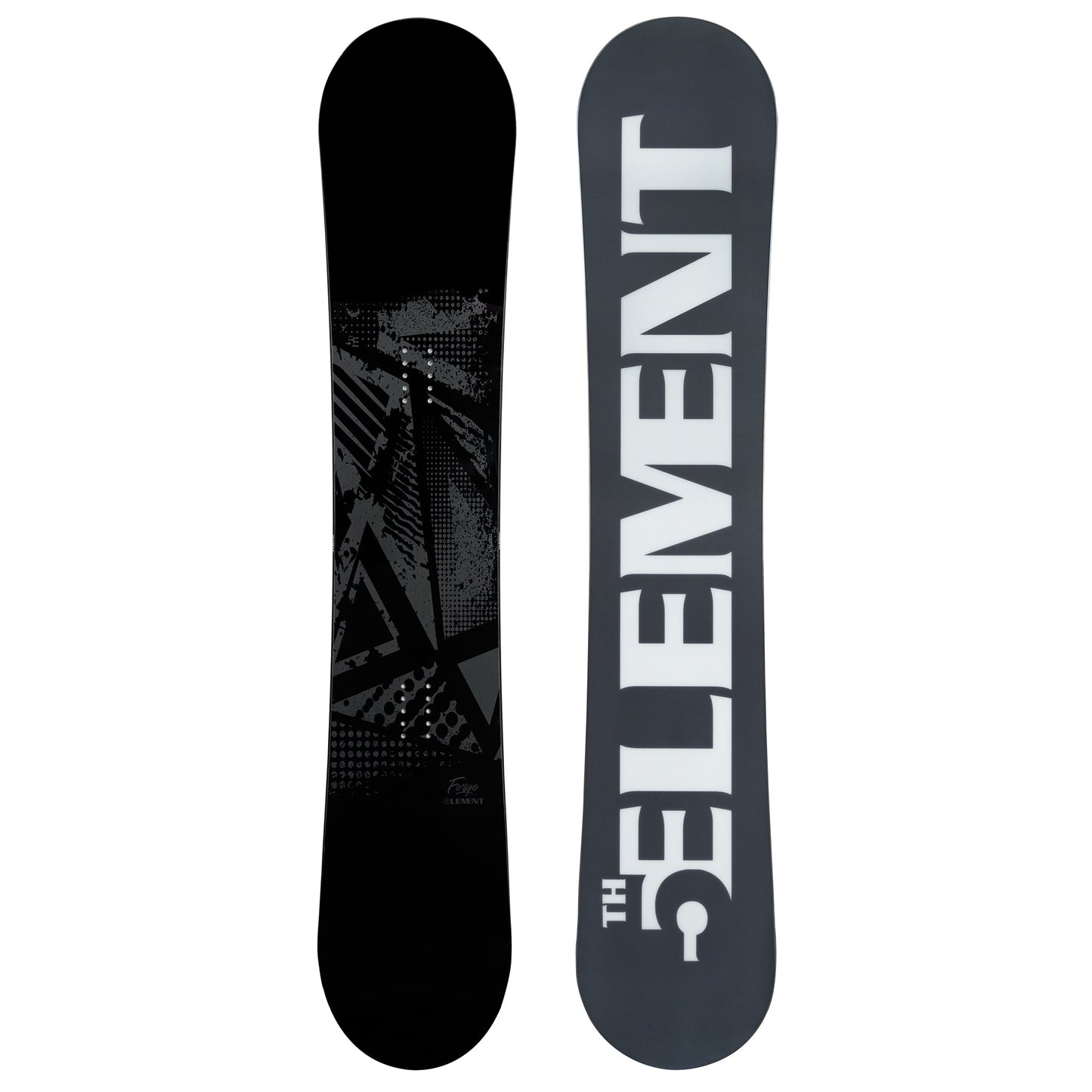 5th Element Forge ST-1 Complete Snowboard Package - Black/Red Grey