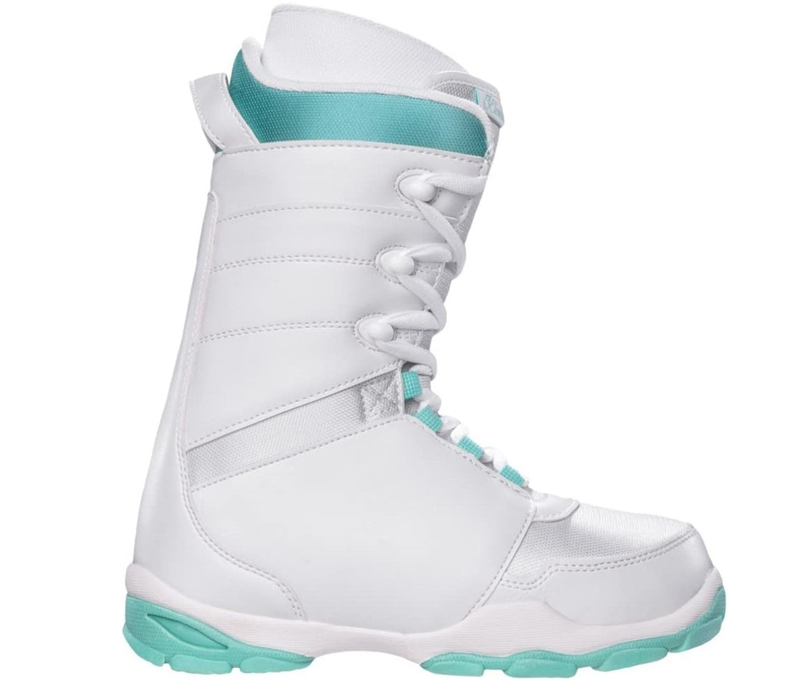 5th Element Mist Complete Snowboard Package - White/Teal White