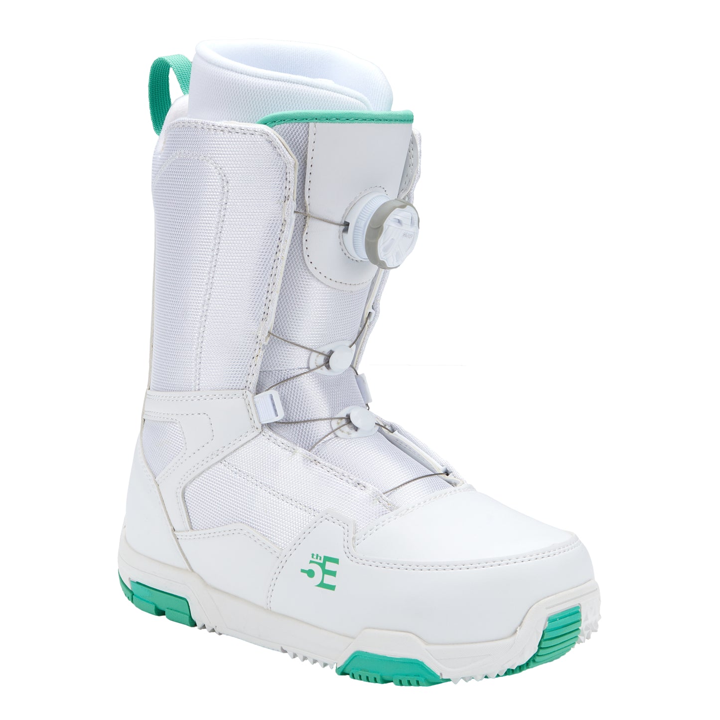 5th Element Mist L-2 ATOP Complete Snowboard Package - Black/Teal White