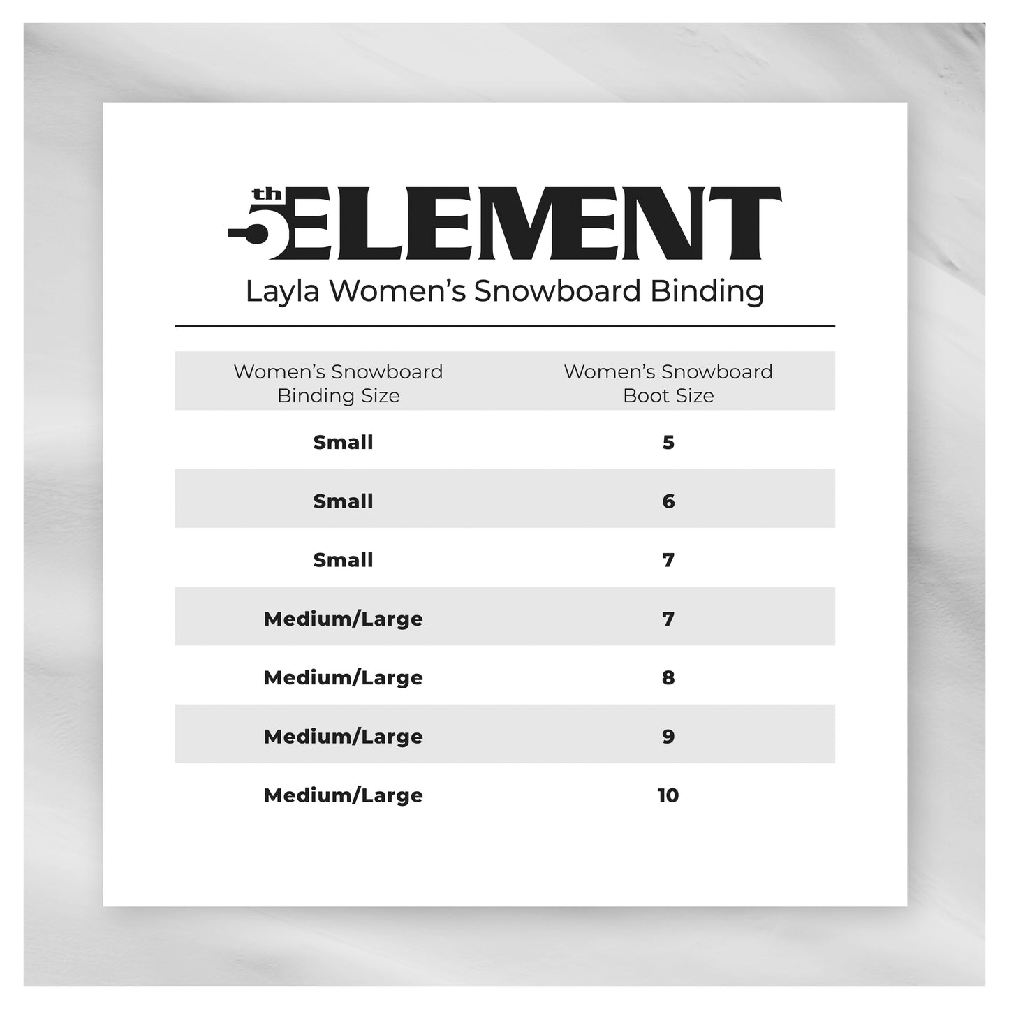 5th Element Layla Womens Bindings - Black/Teal