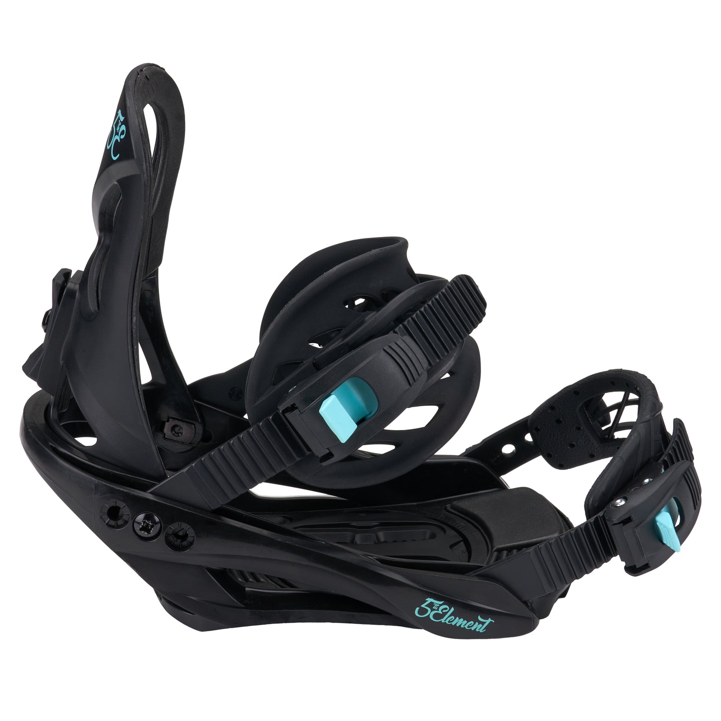 5th Element Storm Snowboard Package - Black/Teal