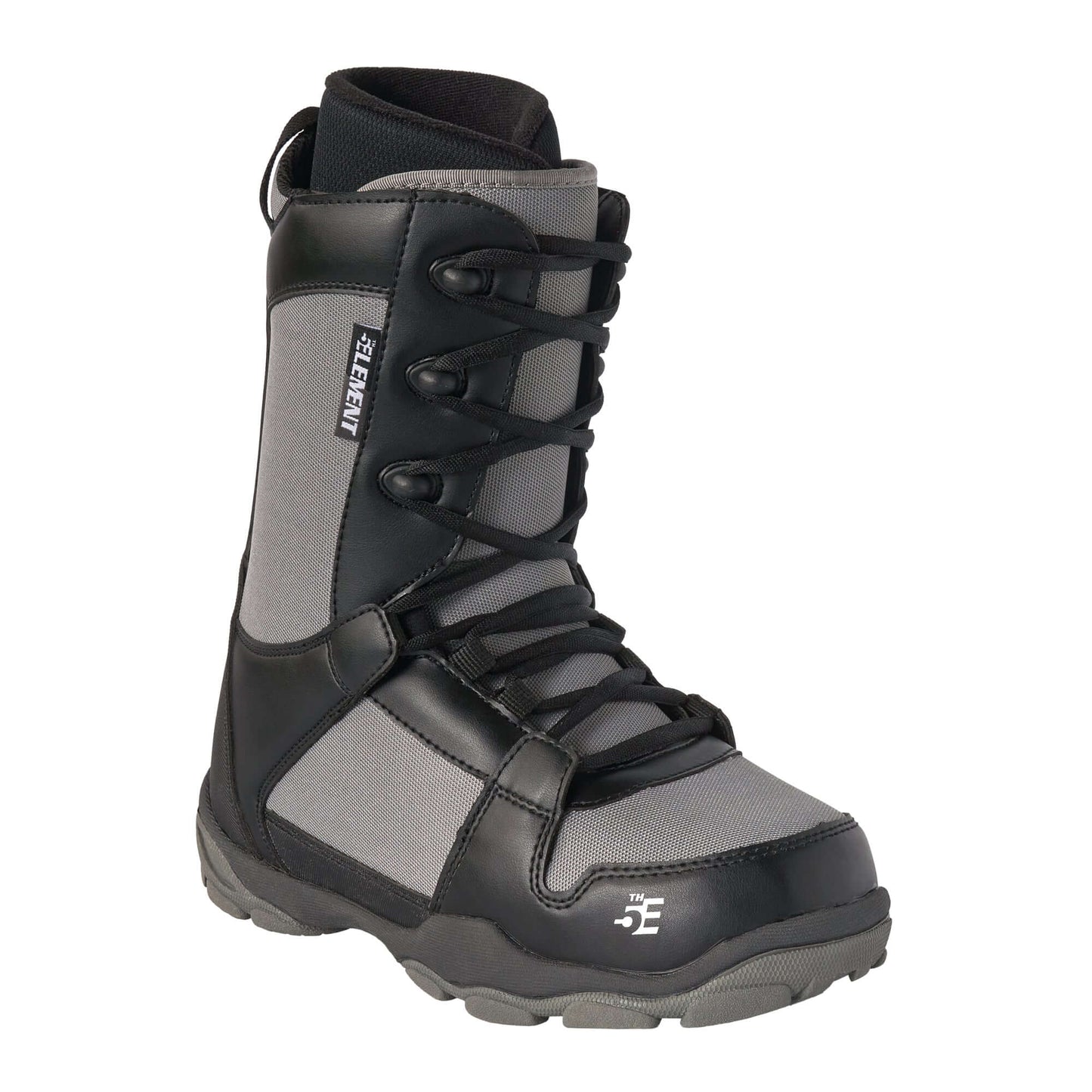 5th Element Nightfall ST-1 Complete Snowboard Package - White/Black Grey