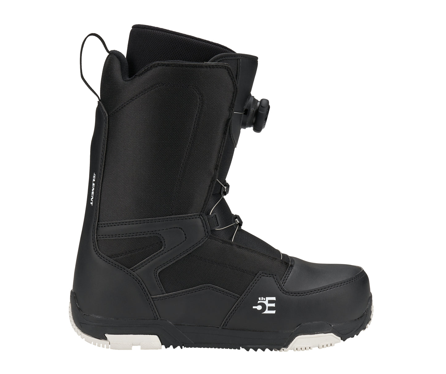 5th Element Dart ATOP Complete Snowboard Package - Black/Silver Black