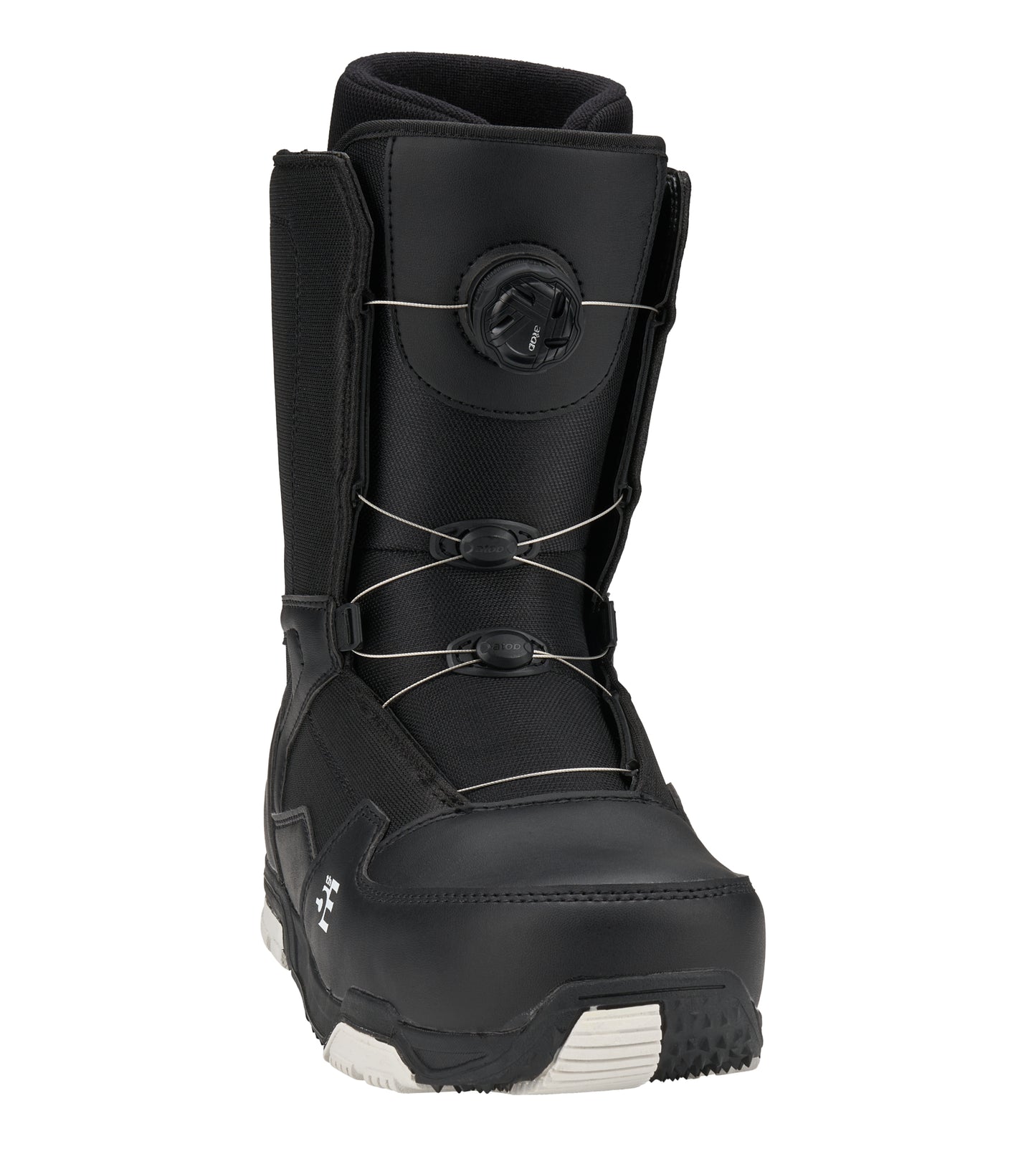 5th Element Forge ST-2 ATOP Complete Snowboard Package - Black/Silver Black