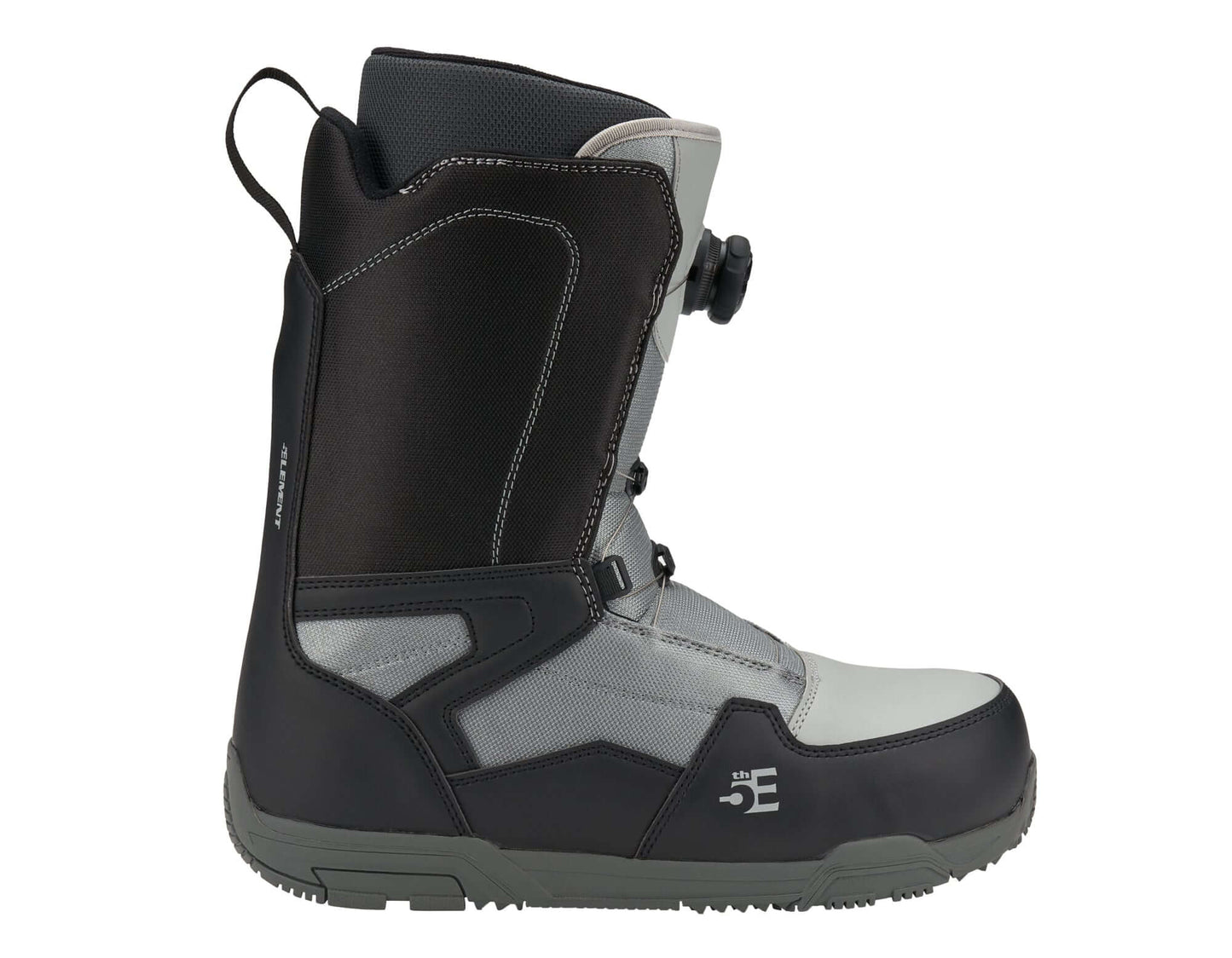 5th Element Dart ATOP Complete Snowboard Package - Black/Grey Grey