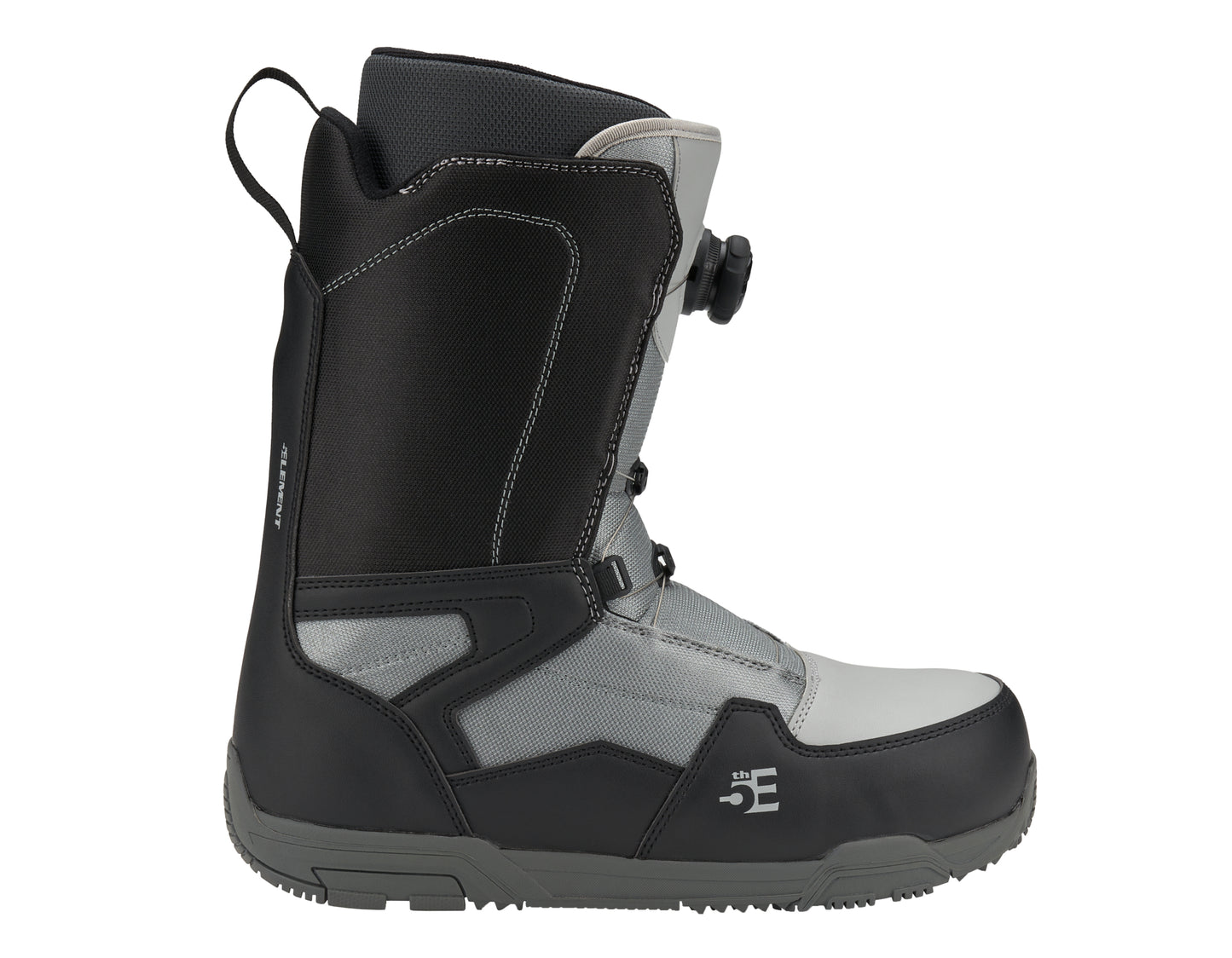 5th Element Shock ST-2 ATOP Complete Snowboard Package - Black/Red Grey