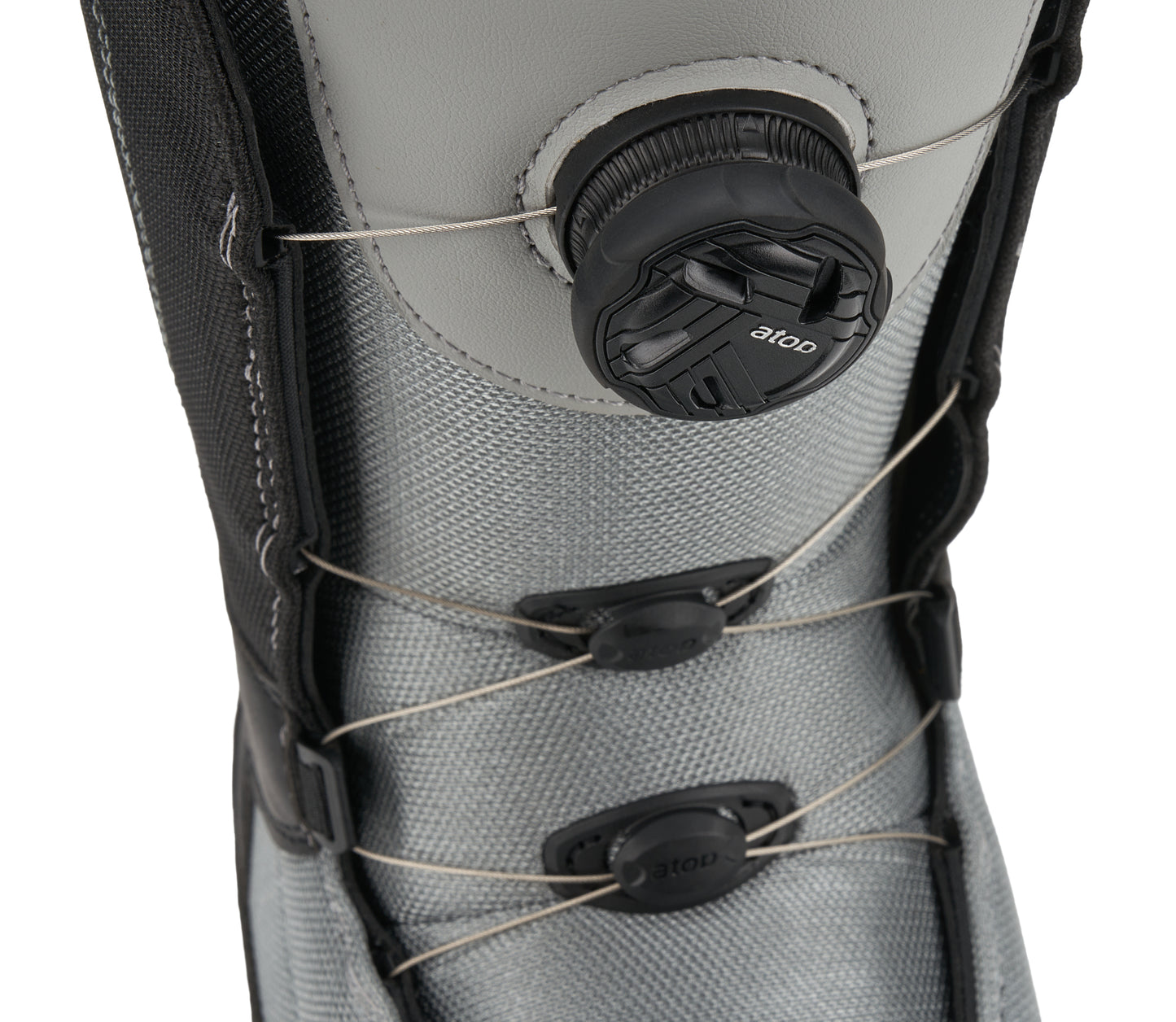 5th Element Shock ST-2 ATOP Complete Snowboard Package - Black/Silver Grey