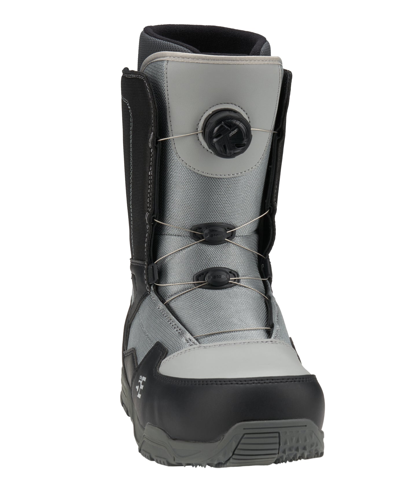 5th Element Shock ST-2 ATOP Complete Snowboard Package - Black/Red Grey
