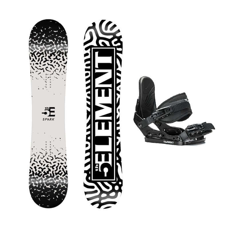 snowboards gear 5th Element Spark Snowboard Package