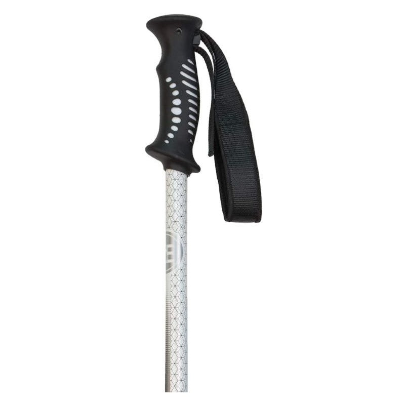 5th Element Stealth Kids Ski Poles - White/Silver