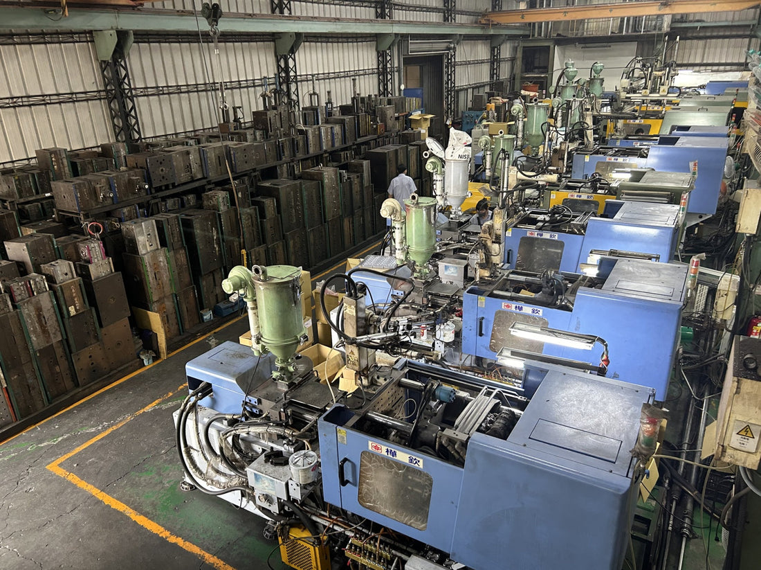 Factory for making snowboard bindings
