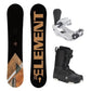 5th Element Ace ST-2 ATOP Complete Snowboard Package - White/Grey Black