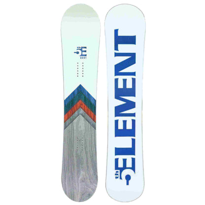 5th Element Dart ATOP Complete Snowboard Package - Black/Grey Grey