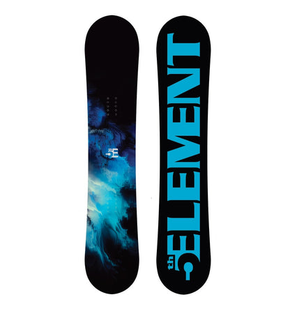 5th Element Haze Snowboard Package - Black/Grey