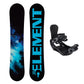 5th Element Haze Snowboard Package - Black/Grey