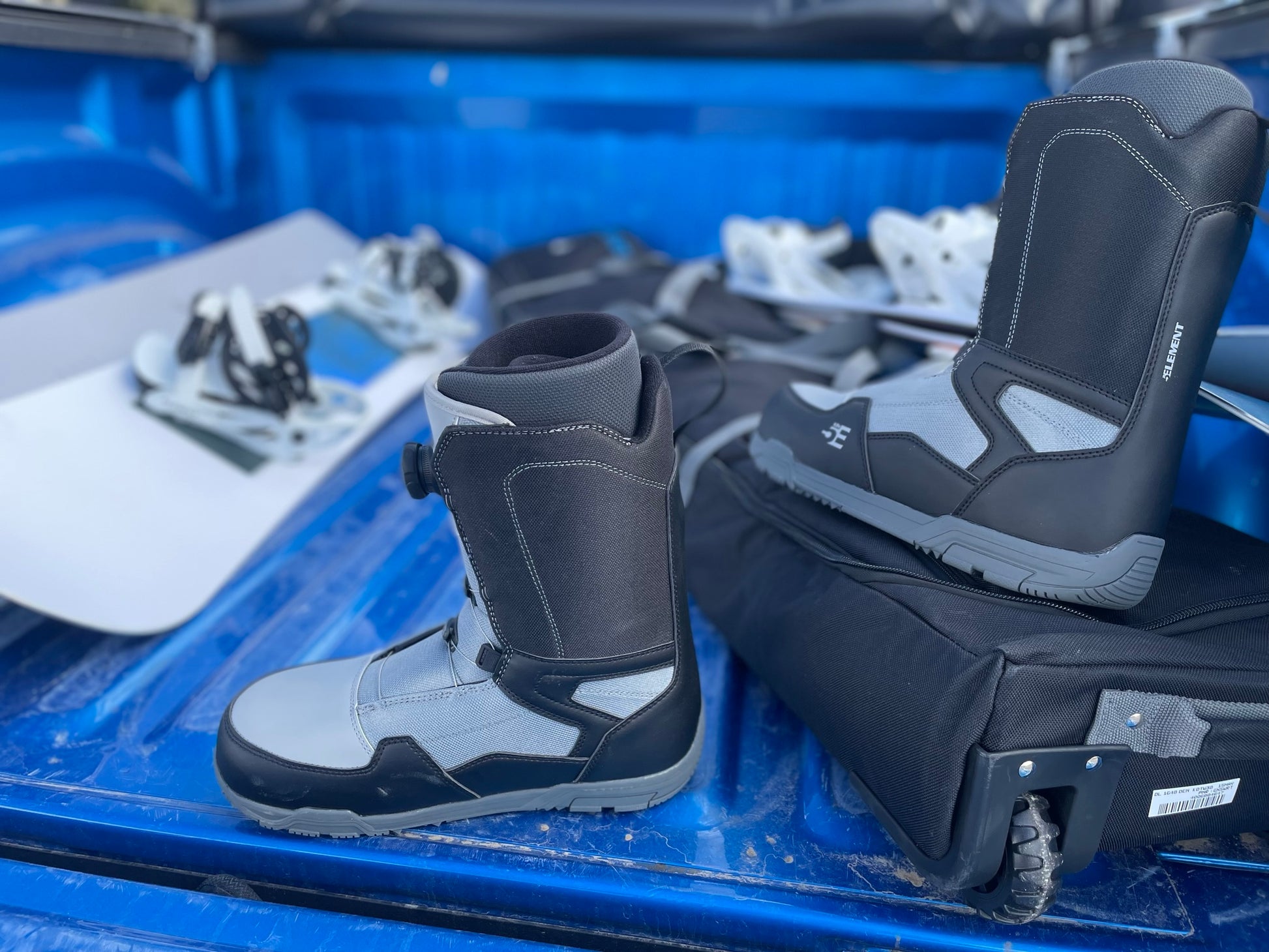 5th Element ST-2 ATOP Snowboard Boots Grey/Black - Truck Bed
