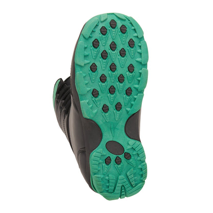  5th Element L-1 Womens Snowboard Boots Black/Teal - Outsole