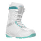 5th Element Mist Complete Snowboard Package - White/Teal White