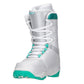 5th Element Mist Complete Snowboard Package - White/Teal White