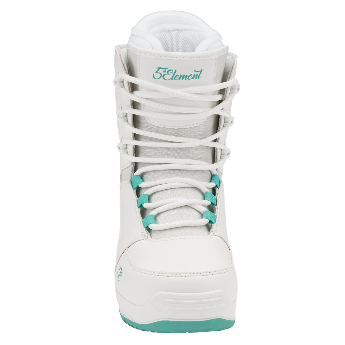 5th Element L1 Womens Snowboard Boots - White/Teal