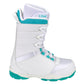 5th Element Storm Complete Womens Snowboard Package - White/Teal White
