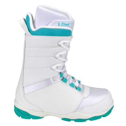 5th Element Storm Complete Womens Snowboard Package - Black/Teal White