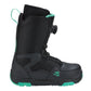 5th Element L-2 ATOP Womens Snowboard Boots Black/Teal - Side