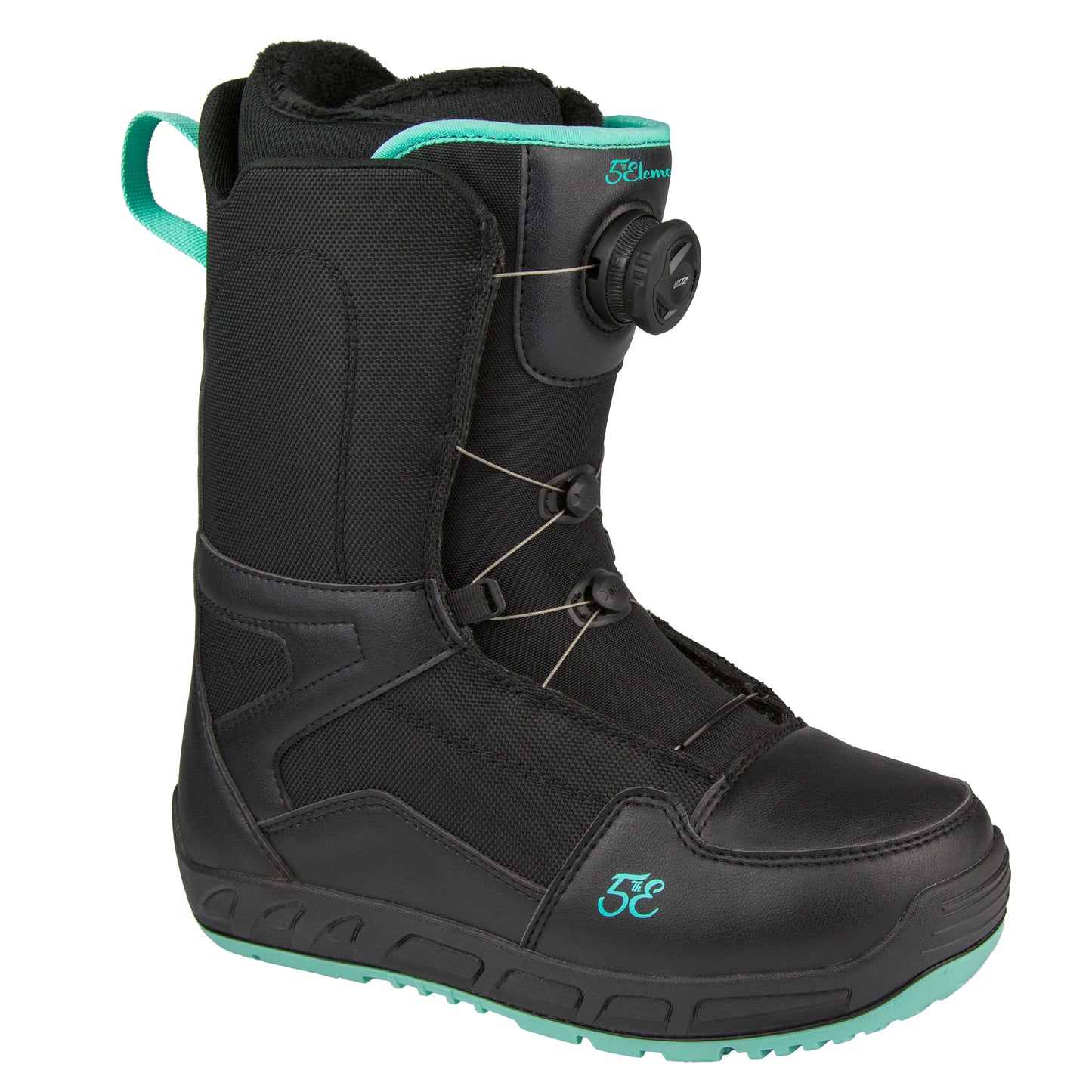 5th Element L2 Dial Boots - Black/Teal