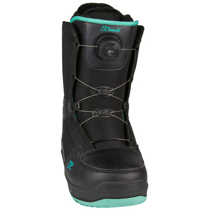5th Element L2 Dial Boots - Black/Teal