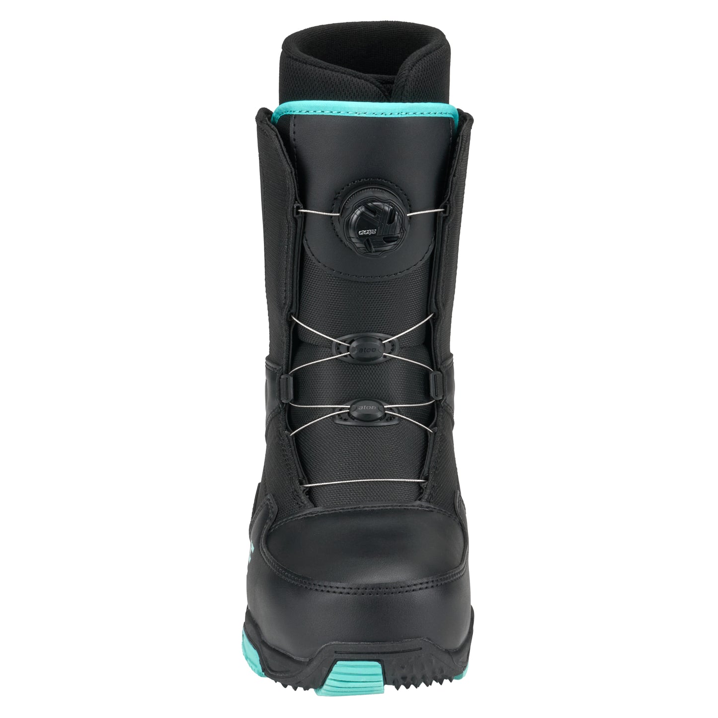 5th Element Storm ATOP Complete Womens Snowboard Package - White/Teal Black