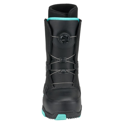 5th Element Storm ATOP Complete Womens Snowboard Package - White/Teal Black