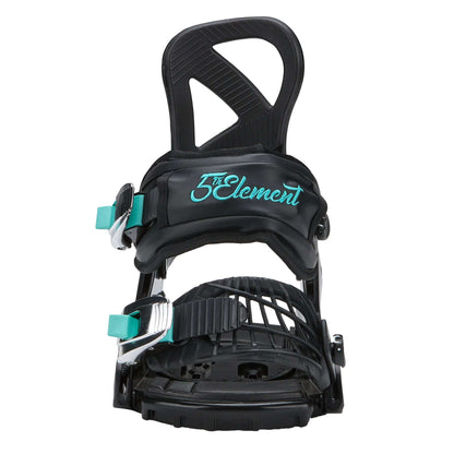 5th Element Mist L2 Dial Complete Snowboard Package - Black/Teal Black