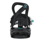 5th Element Layla Womens Snowboard Bindings Black/Teal - Back