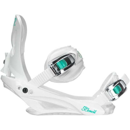 5th Element Mist L2 Dial Complete Snowboard Package - White/Teal Black