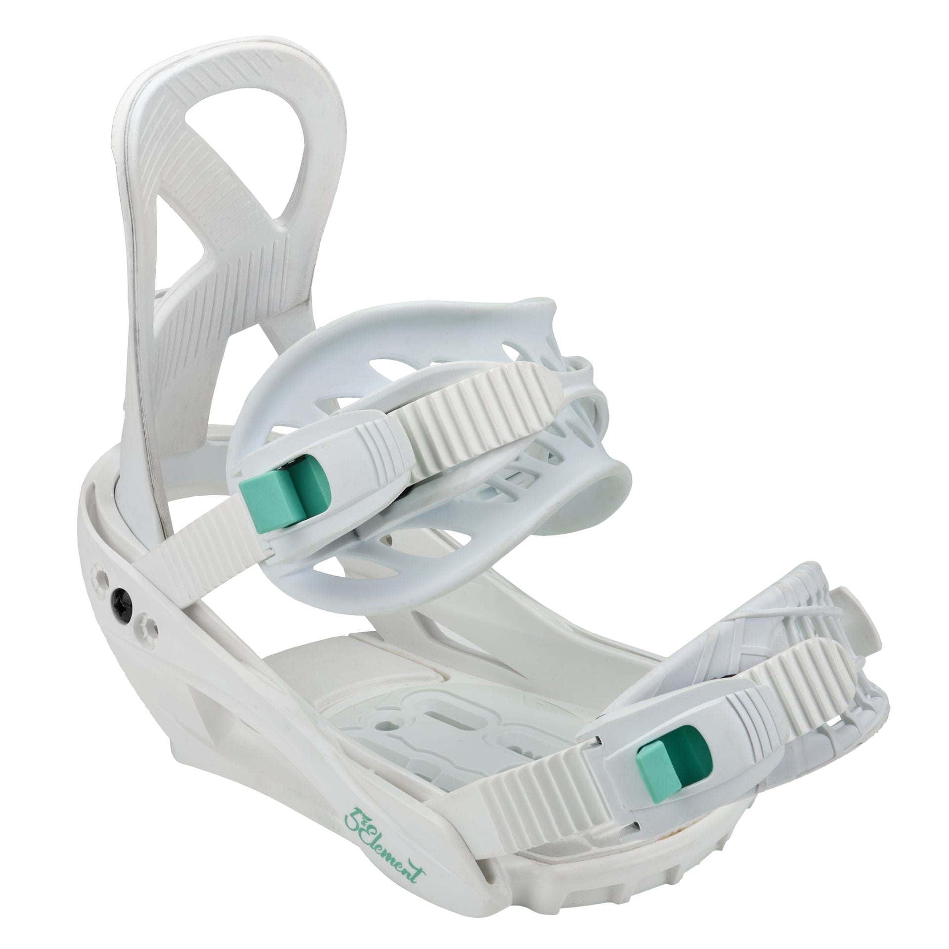5th Element Layla Womens Snowboard Bindings - White/Teal