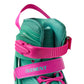 5th Element Lynx Retro Womens Inline Skate - Teal/Pink - Cuff