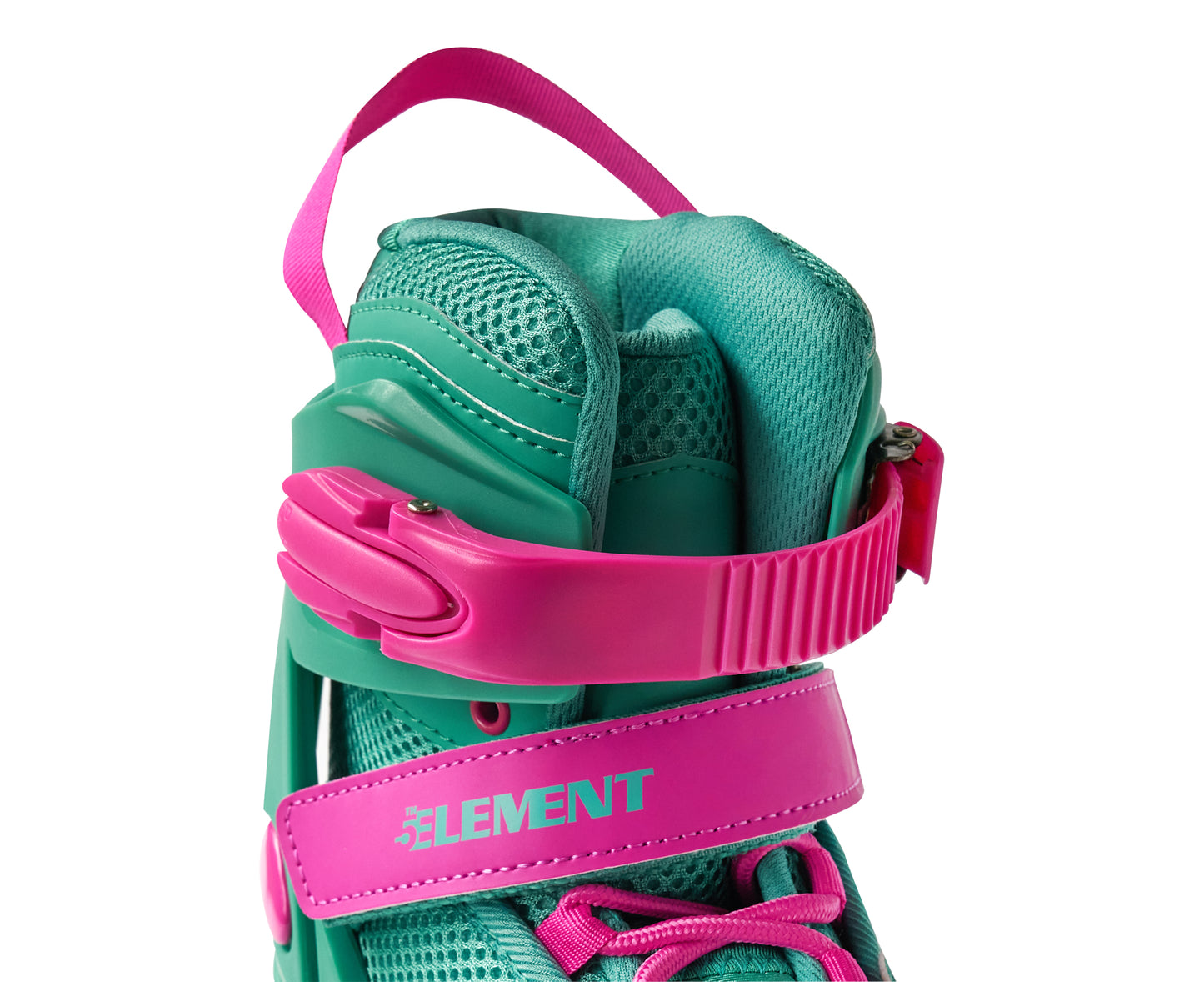 5th Element Lynx Retro Womens Inline Skate - Teal/Pink - Cuff