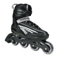 5th Element Panther Inline Skates - Black/Grey - 45 Degrees