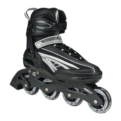 5th Element Panther Inline Skates - Black/Grey - 45 Degrees