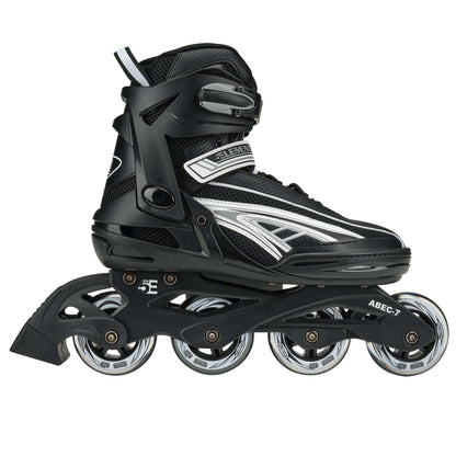 5th Element Panther Inline Skates - Black/Grey - Side