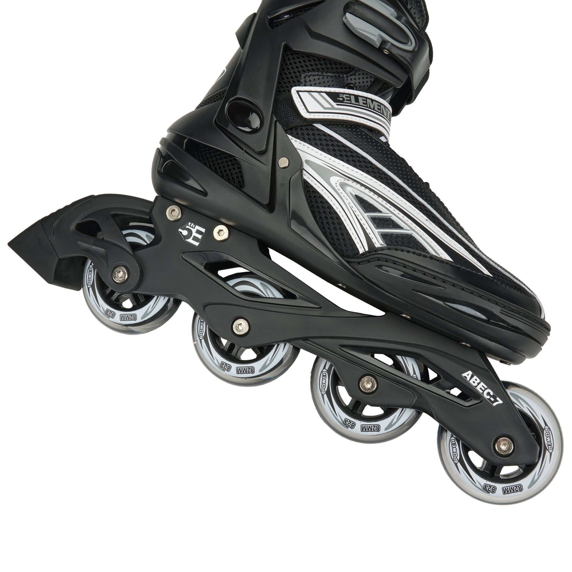 5th Element Panther Inline Skates - Black/Grey - Chassis