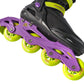5th Element Panther Retro Inline Skates - Black/Purple - Chassis