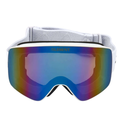 5th Element Reakt Flat Goggle Blue Green - Front