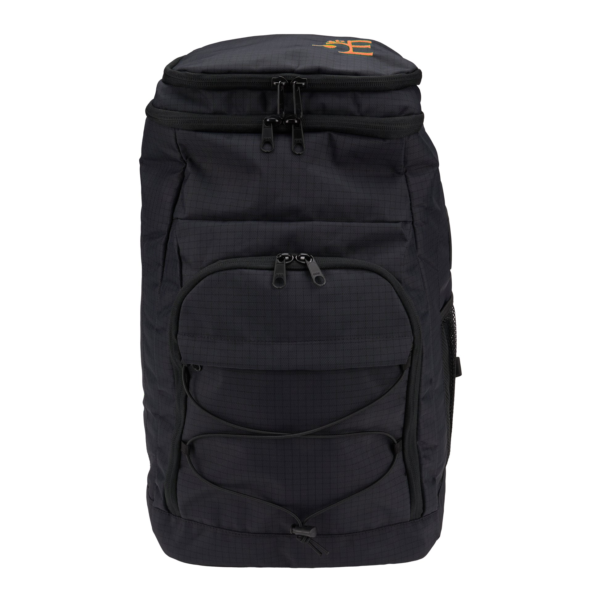 5th Element Roam Ski Boot Bag - Black/Orange - Front