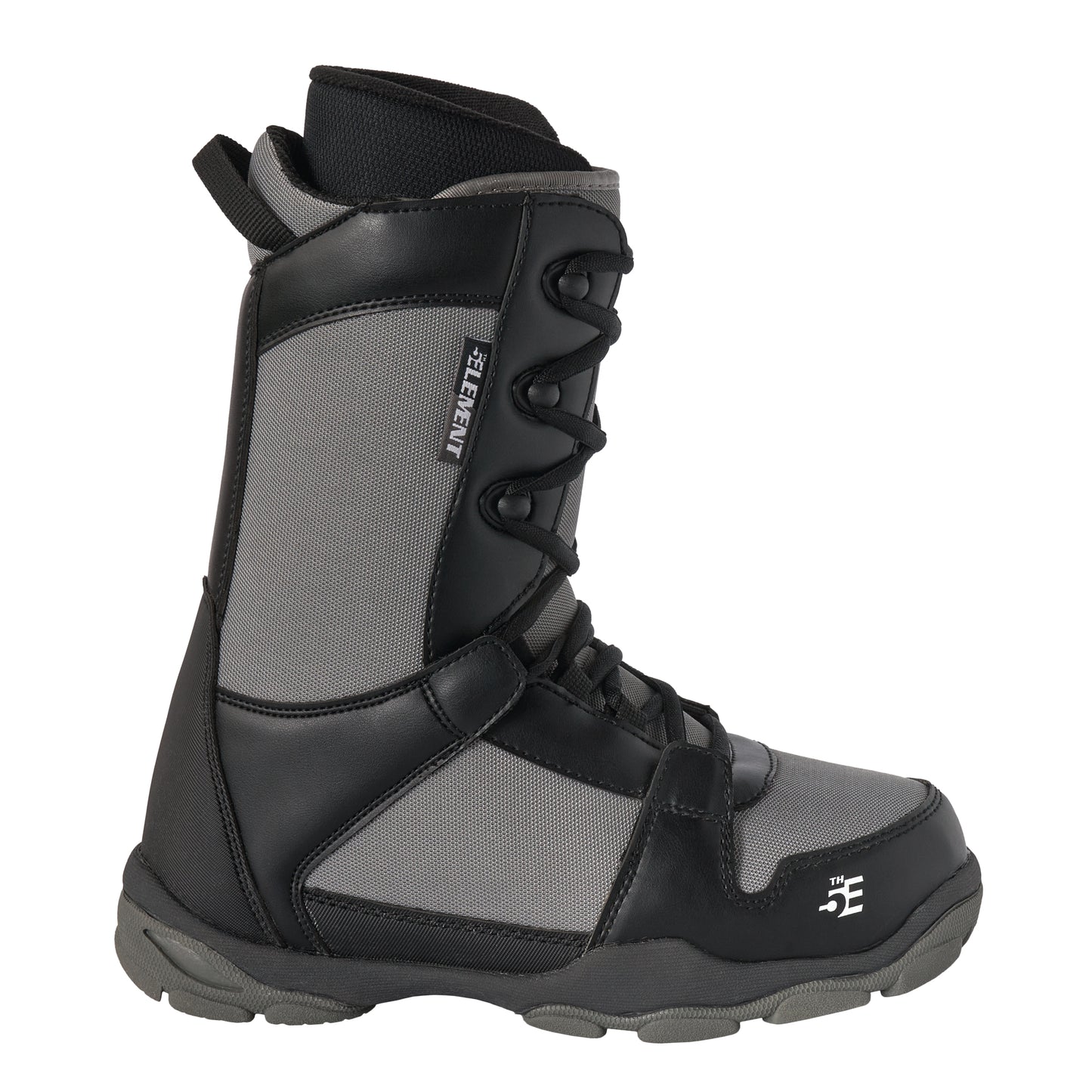 5th Element ST-1 Snowboard Boots Grey/Black - Side