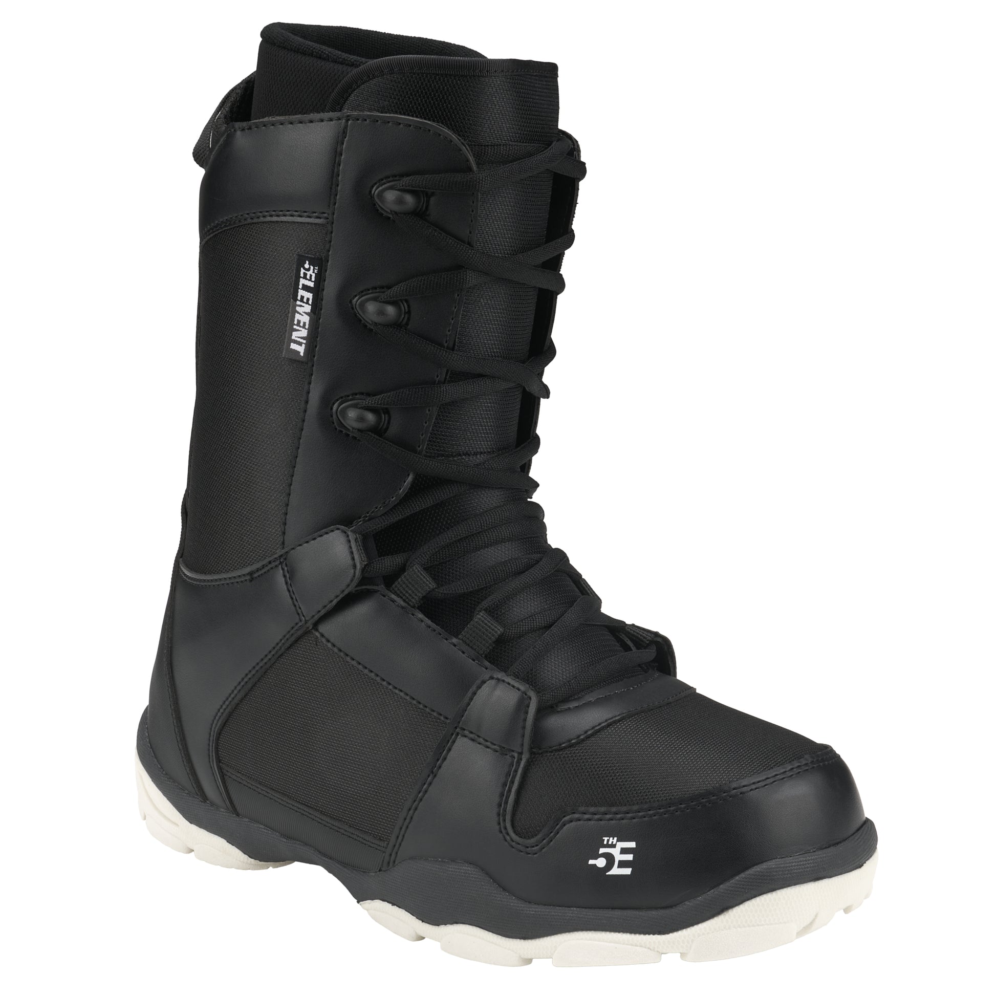 5th Element Range ST-1 Complete Snowboard Package - Black/Grey Black