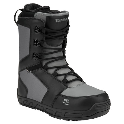 5th Element ST1 Mens Snowboard Boots - Grey Black