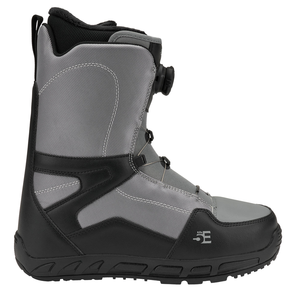5th Element ST2 Dial Mens Snowboard Boots - Grey Black