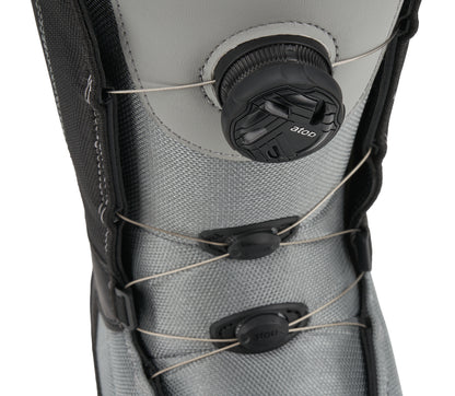 5th Element Haze ST-2 ATOP Complete Snowboard Package - Black/Grey Grey