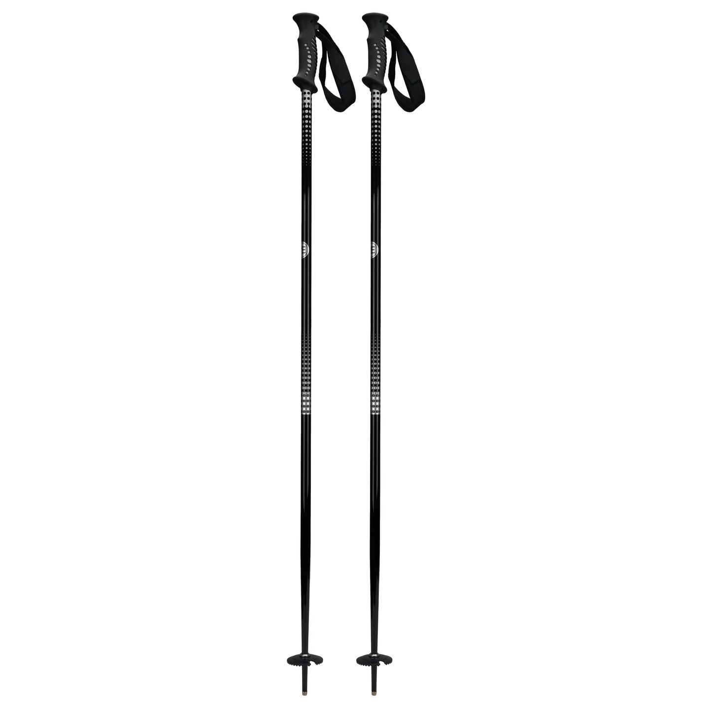 5th Element Shadow Ski Poles - Black/Grey